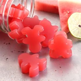 Homemade Sour Watermelon Gummies