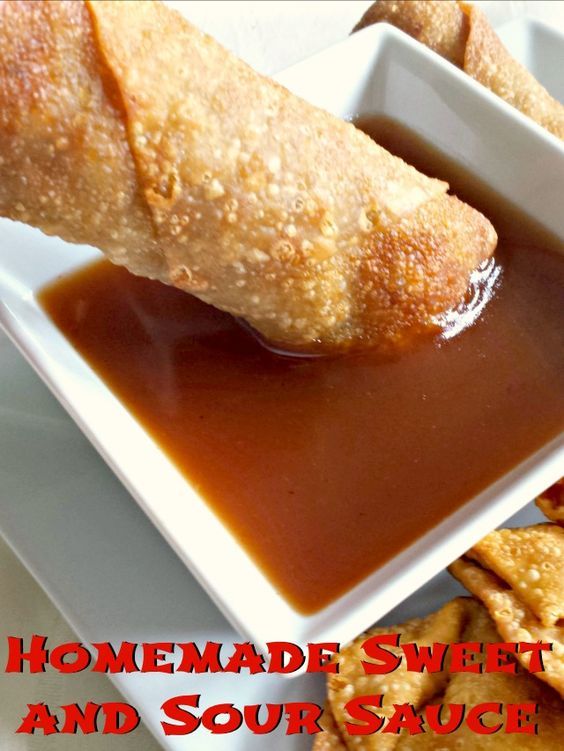 Homemade Sweet And Sour Sauce