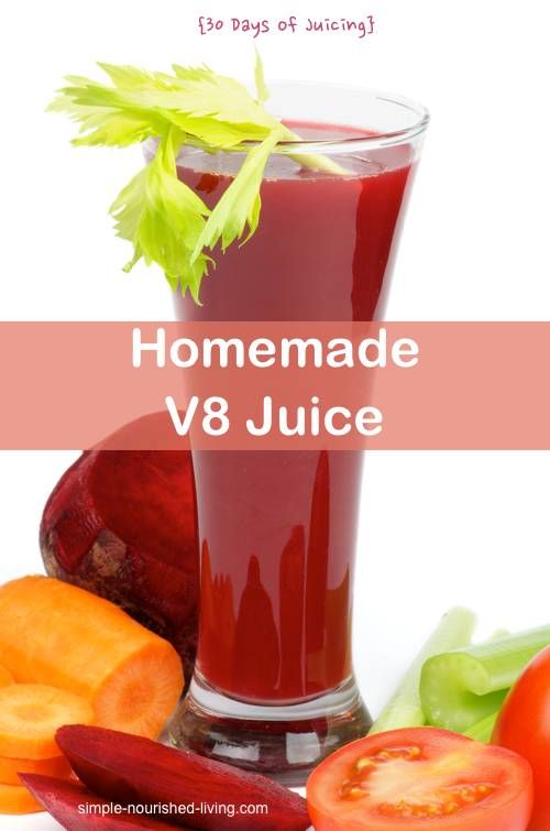 Homemade V8 Juicer Recipe (30 Days of Juicing