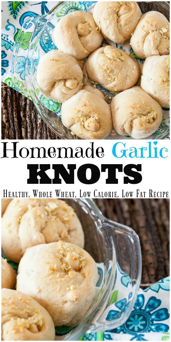 Homemade Whole Wheat Garlic Knots