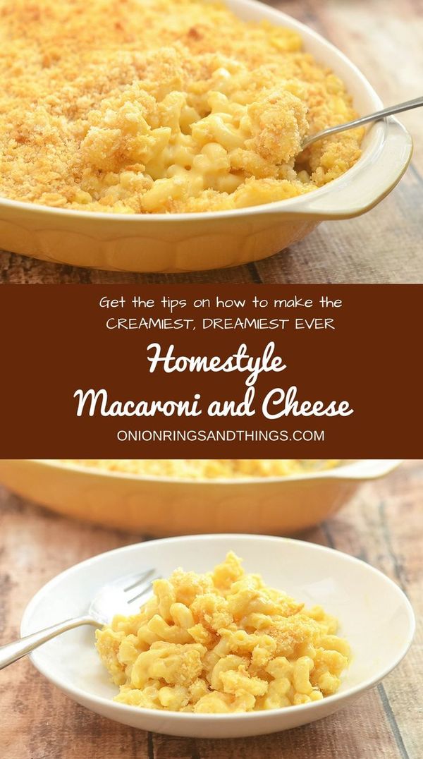 Homestyle Macaroni and Cheese