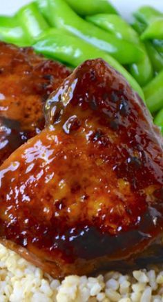 Honey Balsamic Baked Chicken Thighs