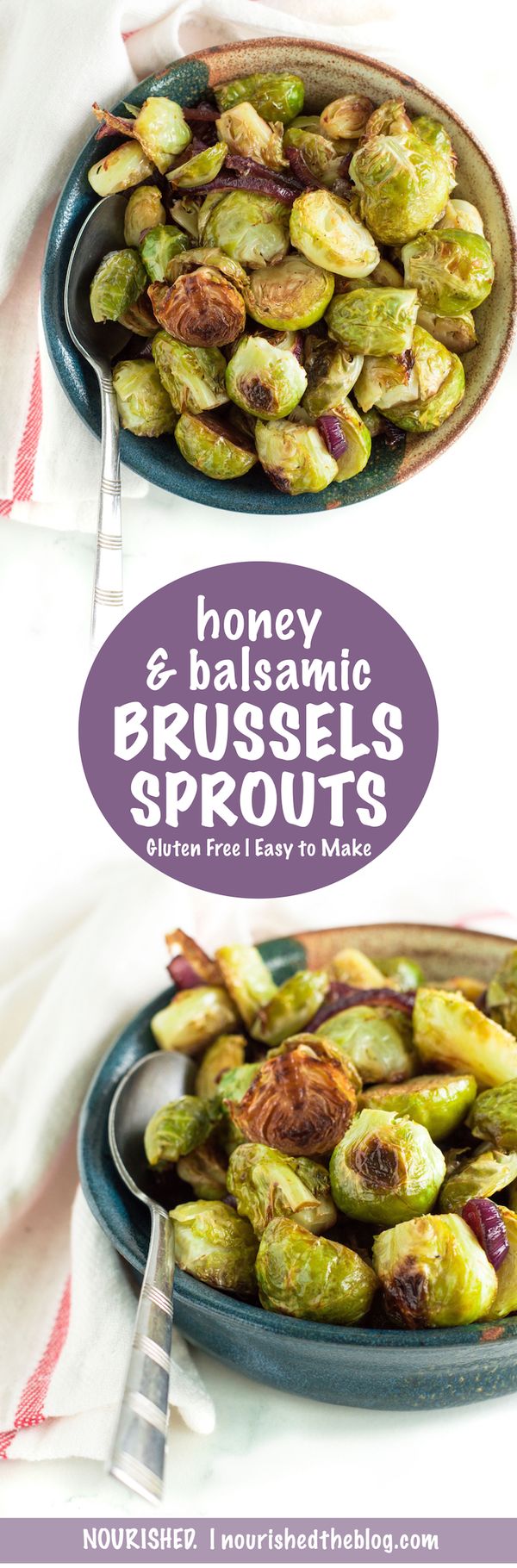 Honey Balsamic Brussels Sprouts