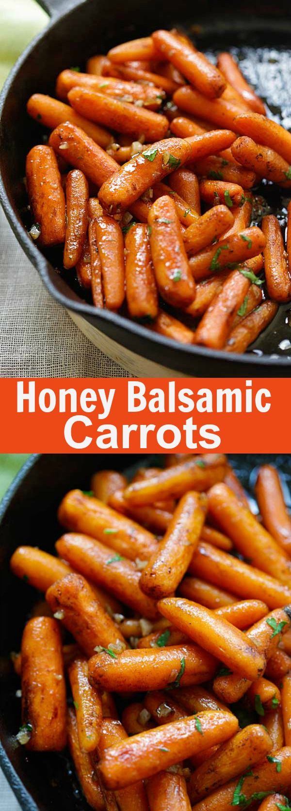 Honey Balsamic Carrots