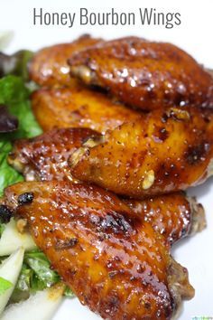 Honey Bourbon Wings