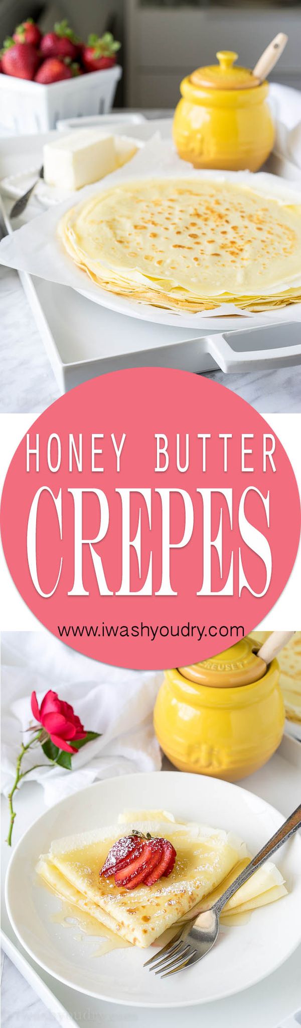 Honey Butter Crêpes