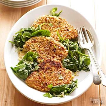 Honey-Ginger Crusted Chicken