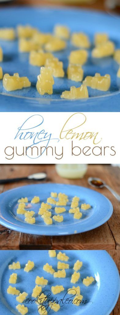 Honey Lemon Paleo Gummy Bears