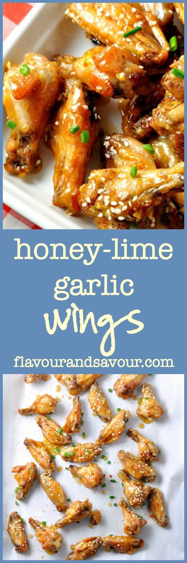 Honey Lime Garlic Wings