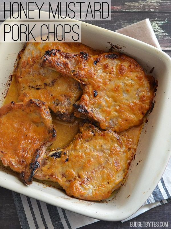 Honey Mustard Pork Chops