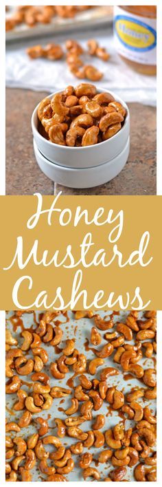 Honey Mustard Roasted Cashews