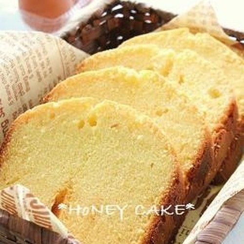 Honey Pound Cake in a Bread Machine