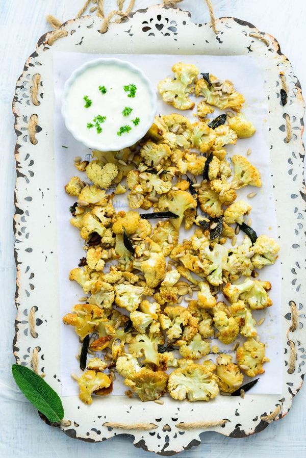 Honey Roasted Cauliflower with Sage