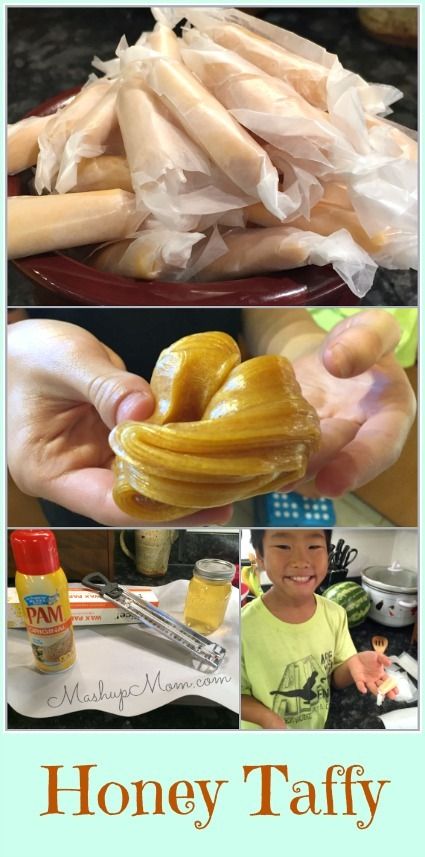 Honey Taffy -- An Easy One Ingredient