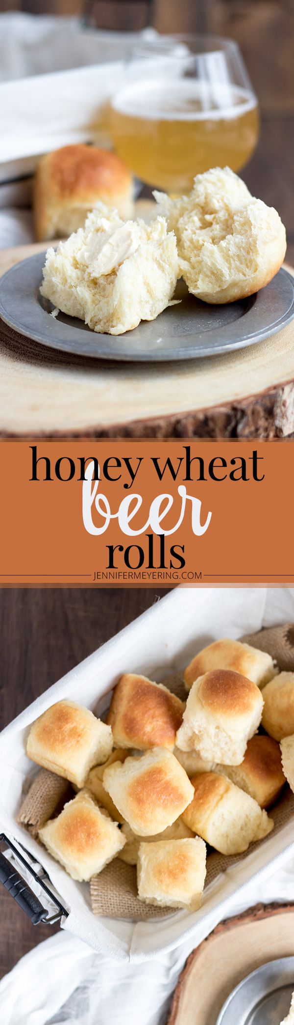 Honey Wheat Beer Rolls