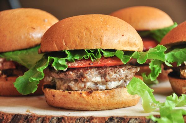 Horseradish Burgers