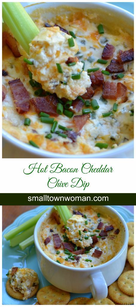 Hot Bacon Cheddar Chive Dip