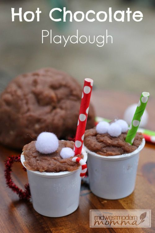 Hot Chocolate Play Dough | Sensory Activities for Children