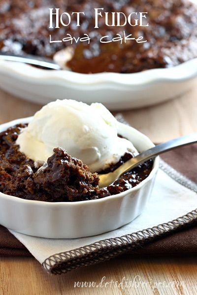 Hot Fudge Lava Cake