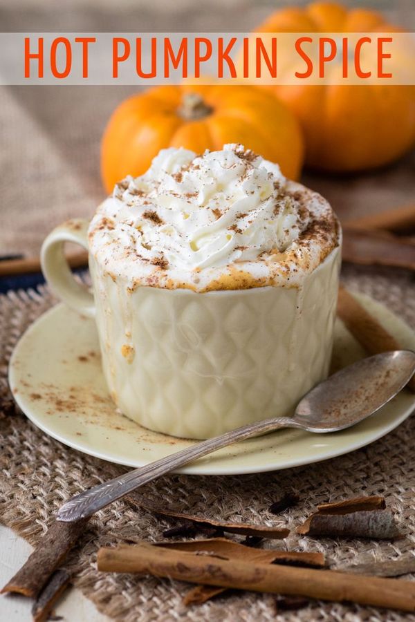 Hot Pumpkin Spice Drink