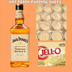 Hot Toddy Pudding Shots