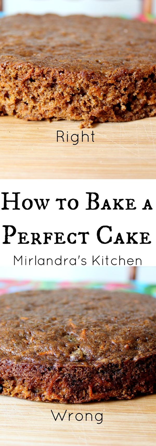 How to Bake a Perfect Cake