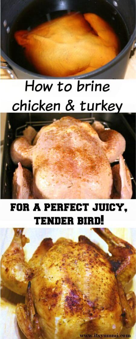 How to Brine Poultry for Tender Juicy Holiday Meals