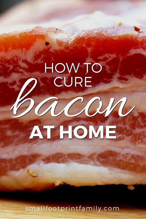 How to Cure Bacon at Home