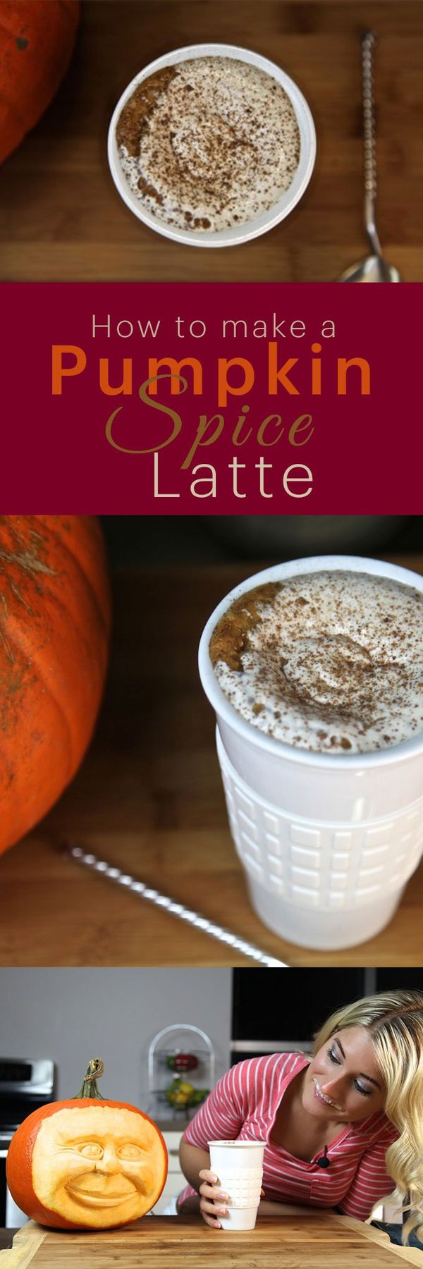 How to Make a Pumpkin Spice Latte (Starbucks Style from Scratch