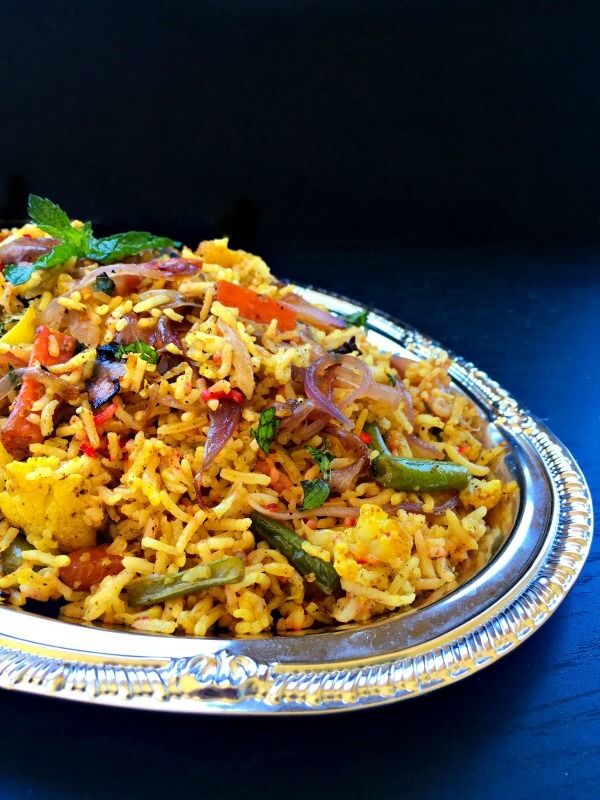 How To Make A Quick Restaurant Style Vegetable Biryani