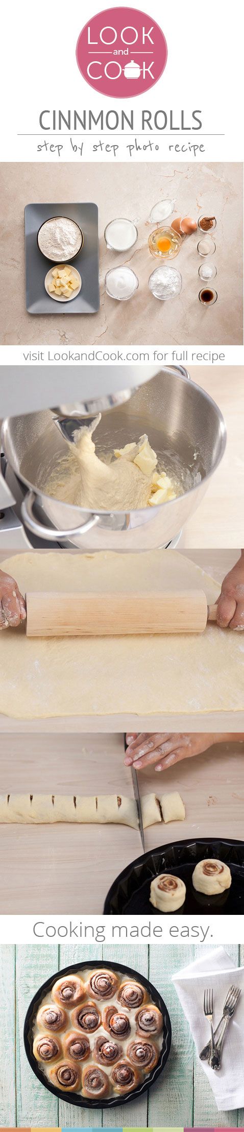 How to make cinnamon rolls