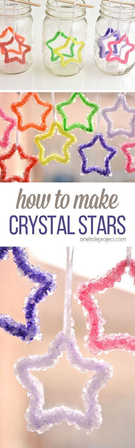 How to Make Crystal Stars