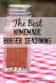 How to Make Hamburger Seasoning