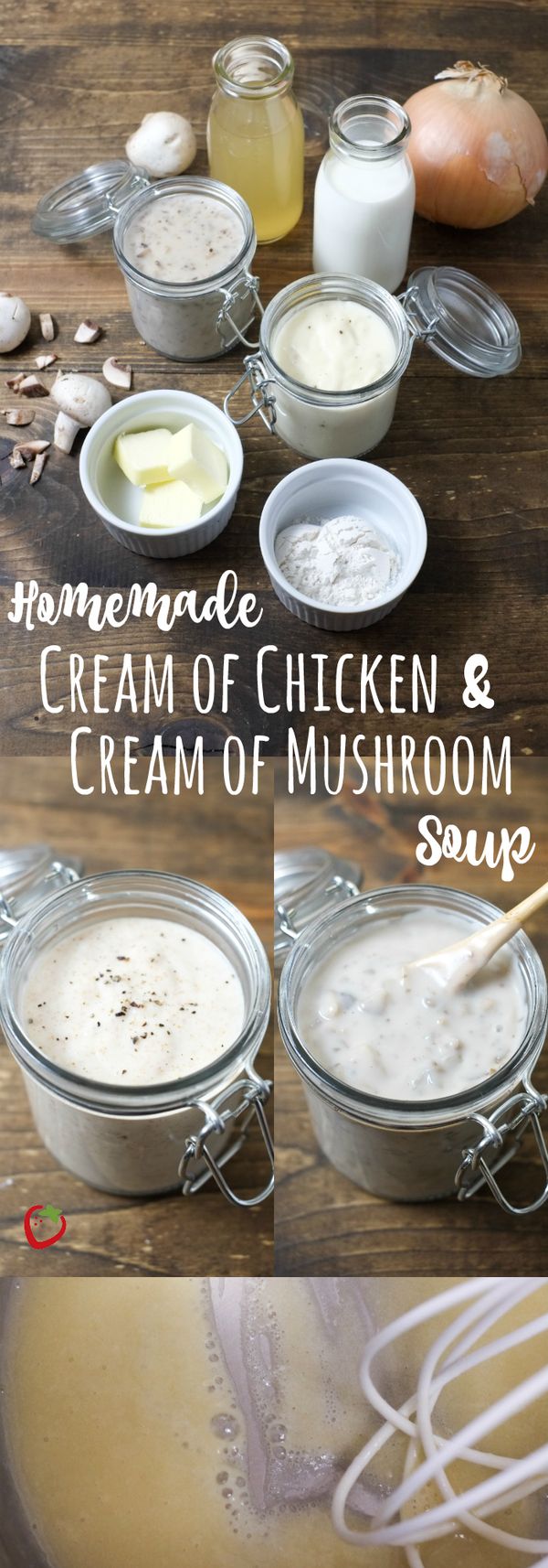 How to Make Homemade Cream of Chicken or Mushroom Soup