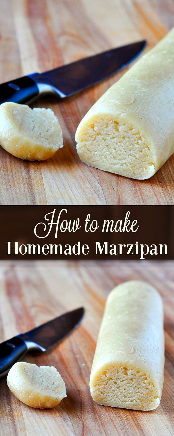 How to make Homemade Marzipan - better flavour, less expensive