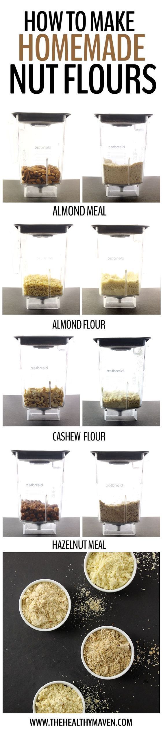 How To Make Homemade Nut Flours