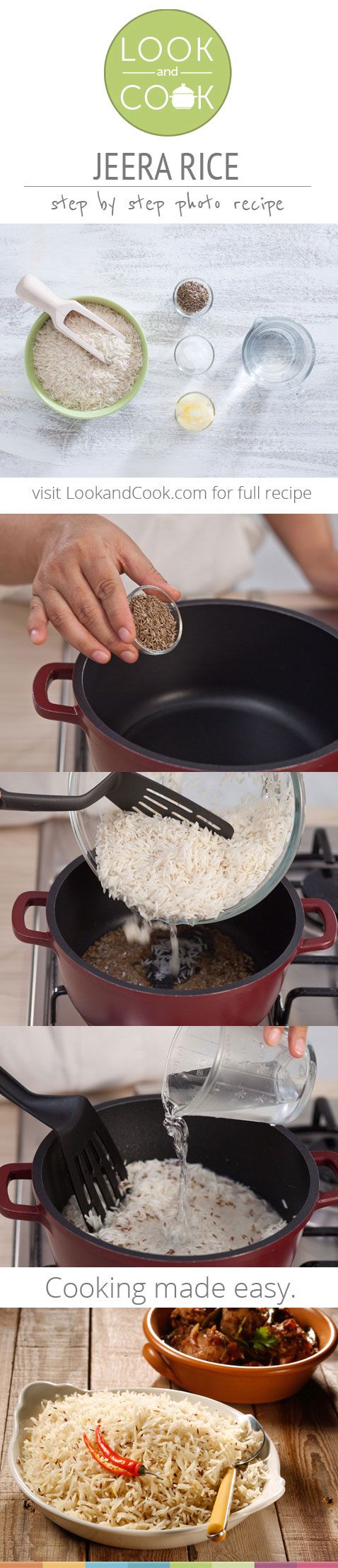 How to make jeera rice