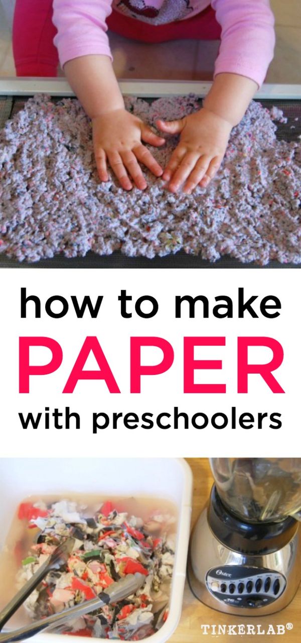 How to Make Paper with Kids