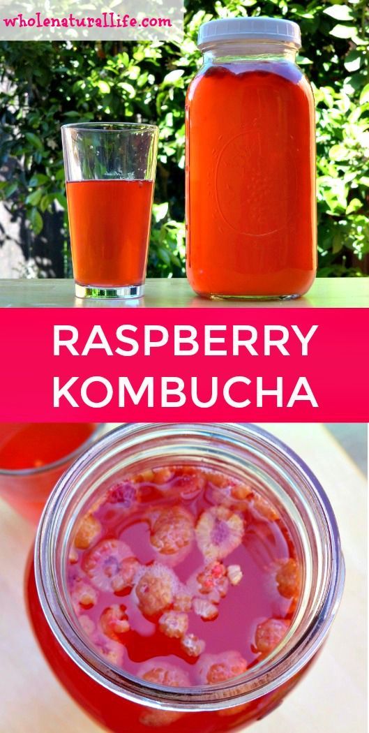 How to Make Raspberry Kombucha