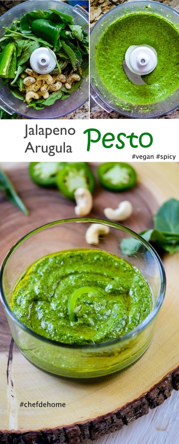 How To Make Spicy Arugula Pesto