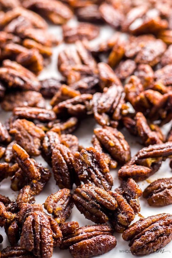 How To Make Sugar-free Candied Pecans (Low Carb, Gluten-free