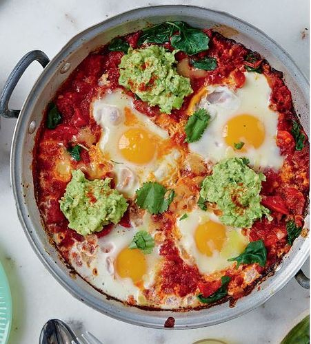 Huevos Rancheros with Guacamole