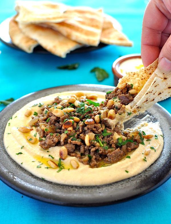 Hummus with Lamb