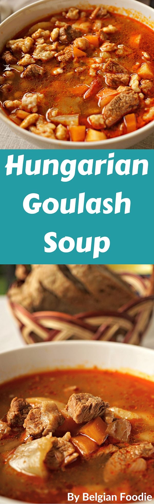 Hungarian Goulash Soup Made at Home