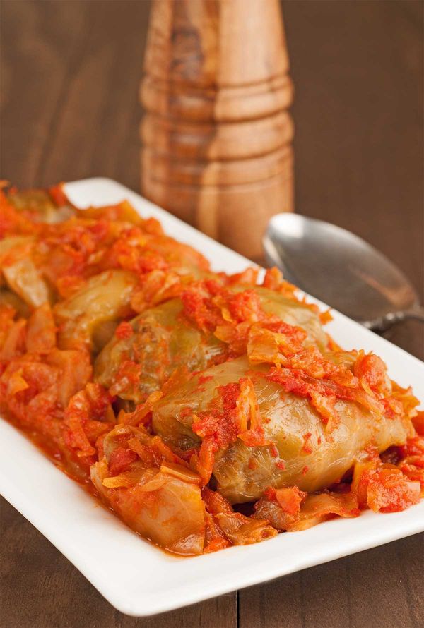 Hungarian-Style Stuffed Cabbage Rolls