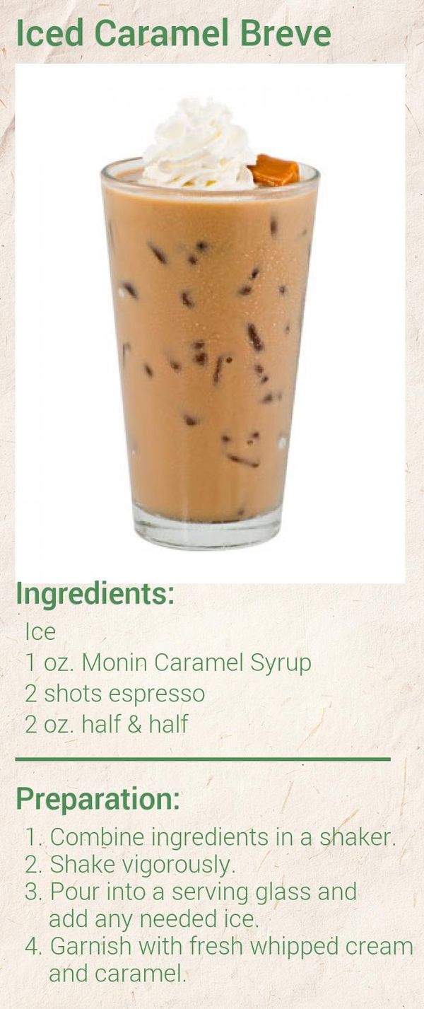 Iced Caramel Breve