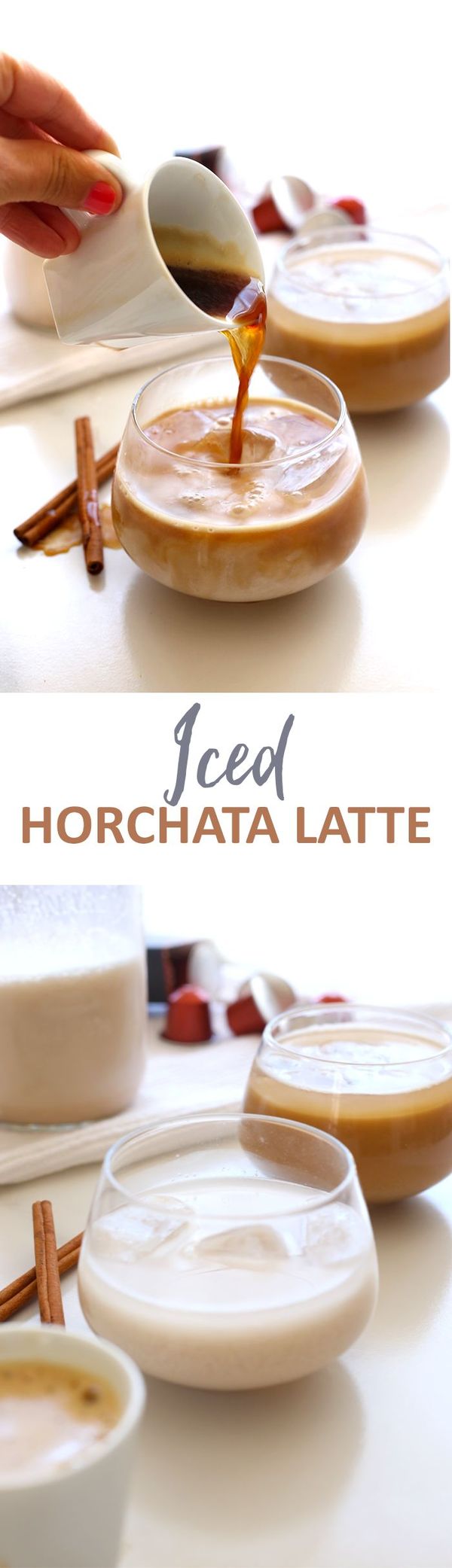 Iced Horchata Latte