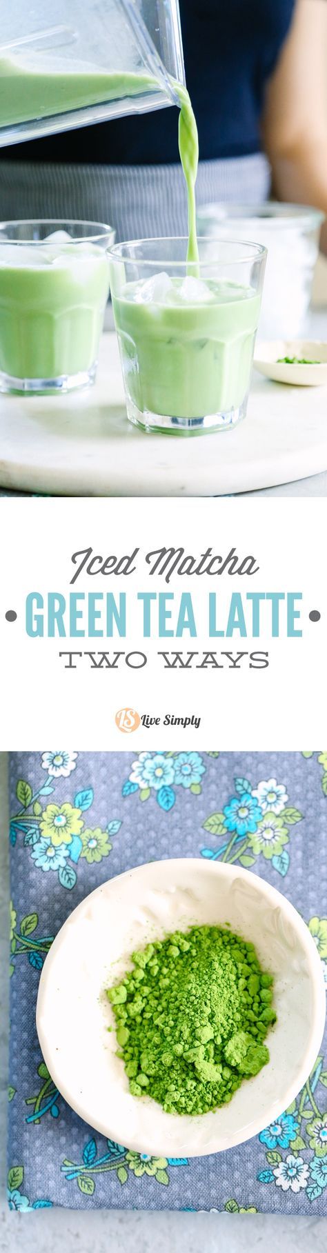 Iced Matcha Green Tea 