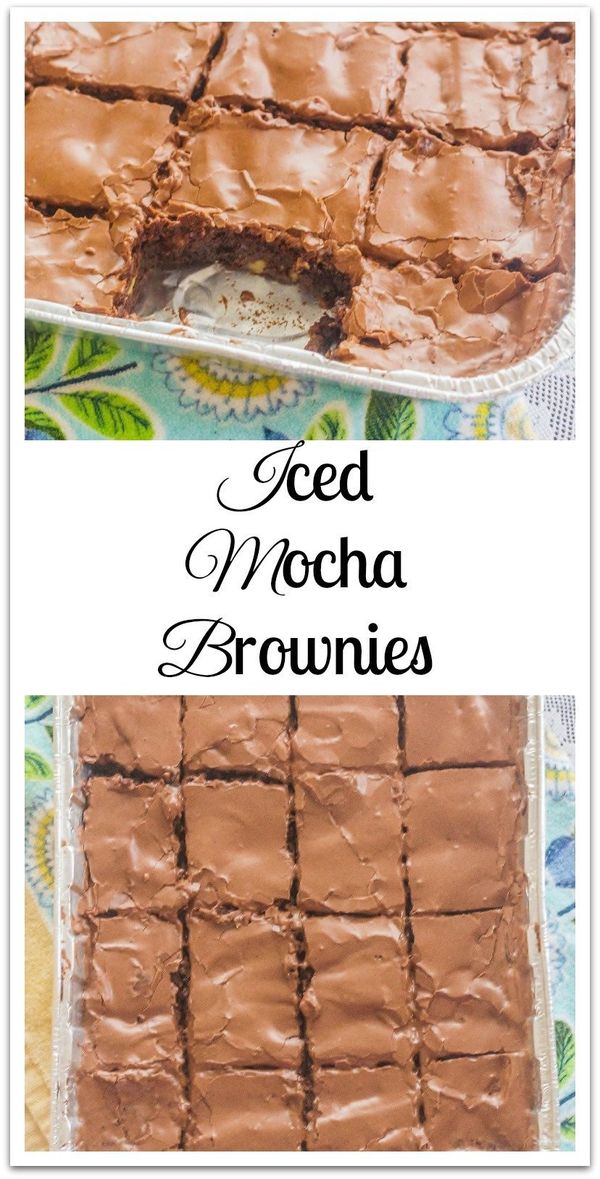 Iced Mocha Brownies