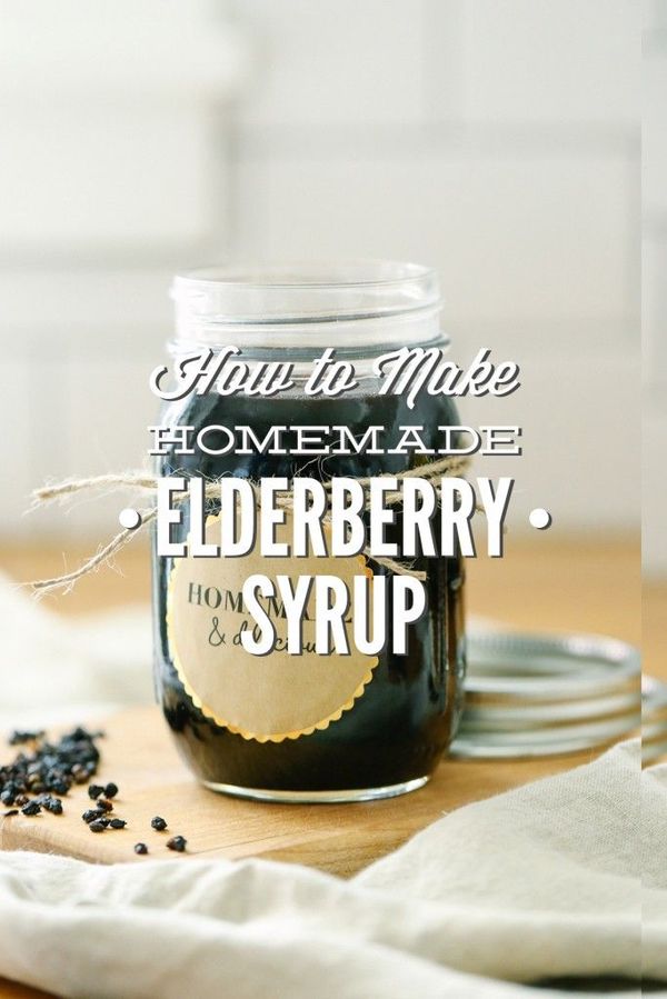 Immune-Boosting Elderberry Syrup